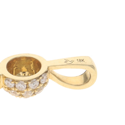 .24ctw Diamond Pendant Yellow Gold