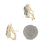 Stephen Webster Classic Thorn 4.04ctw Sapphire and Diamond Earrings Yellow Gold