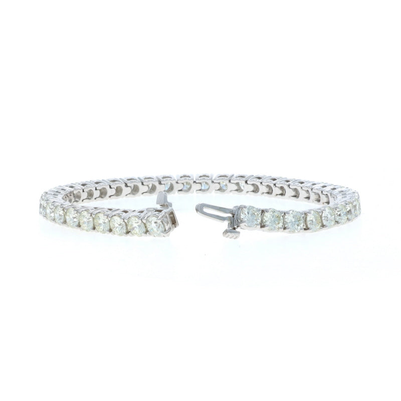 10.07ctw Diamond Bracelet White Gold
