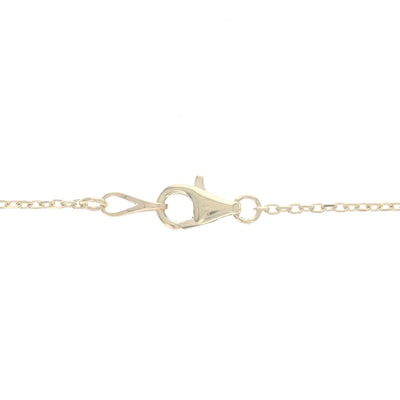 .98ctw Diamond Station Necklace Yellow Gold