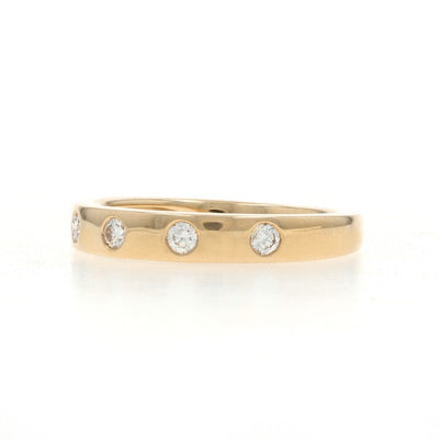 .25ctw Diamond Women's Band Yellow Gold