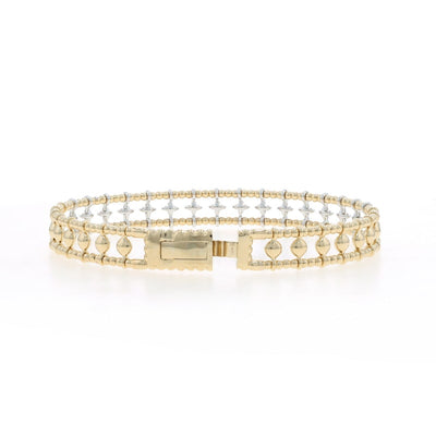 .40ctw Diamond Women's Bracelet Yellow Gold