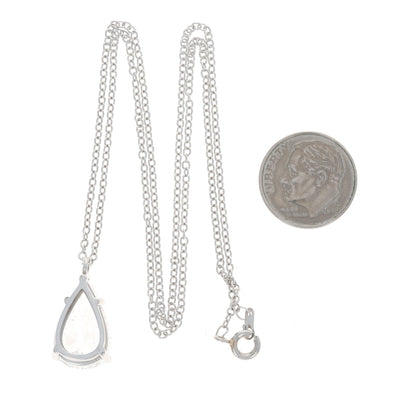 4.43ct Diamond Pendant Necklace