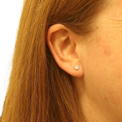 1.00ctw Diamond Women's Earrings White Gold