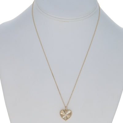 Diamond Pendant Necklace Yellow Gold