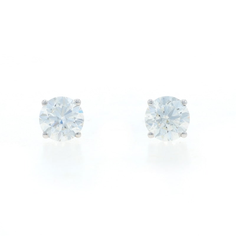 2.02ctw Diamond Women's Earrings White Gold