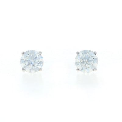 2.02ctw Diamond Women's Earrings White Gold