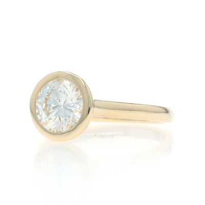 1.76ct Diamond Ring Yellow Gold