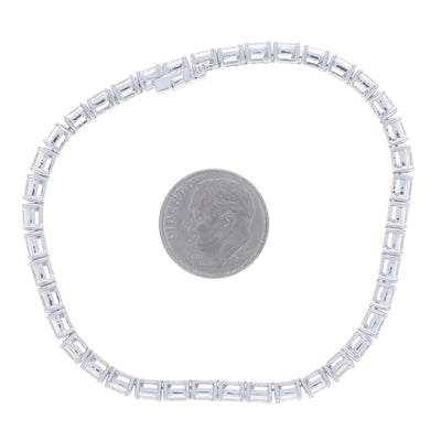 10.00ctw Diamond Bracelet White Gold