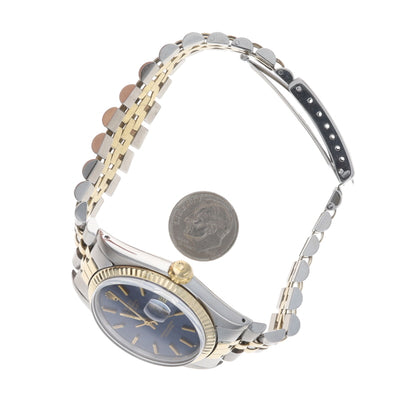 Rolex Datejust Men's Watch 1601 Stainless Steel Automatic