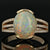 Opal & Diamond Ring  3.73ctw