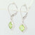 Peridot & Diamond Earrings 1.42ctw