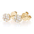 .25ctw Diamond Earrings Yellow Gold