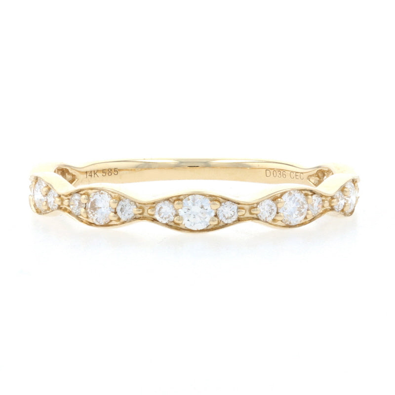 .36ctw Diamond Ring Yellow Gold