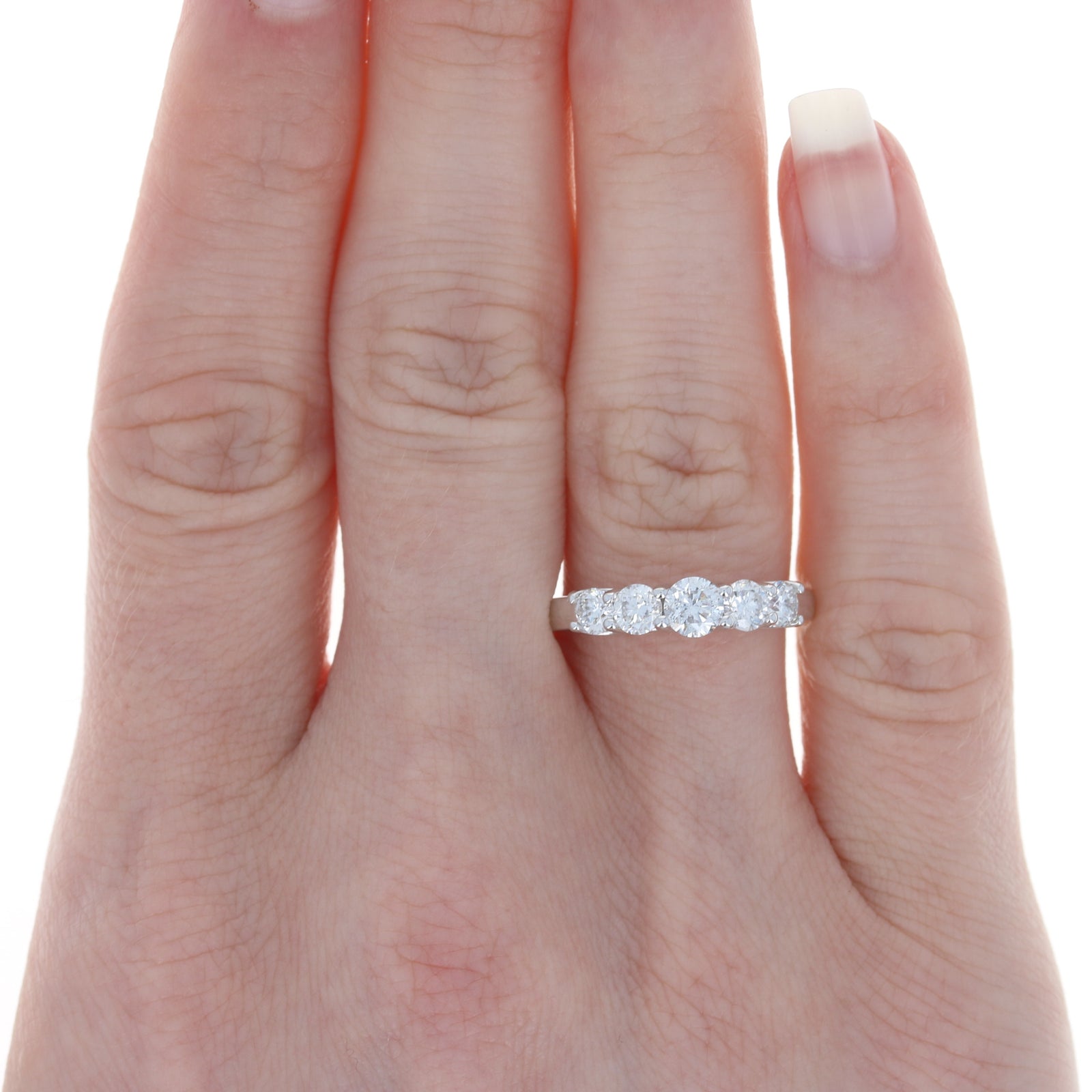 1.00ctw Diamond Ring White Gold
