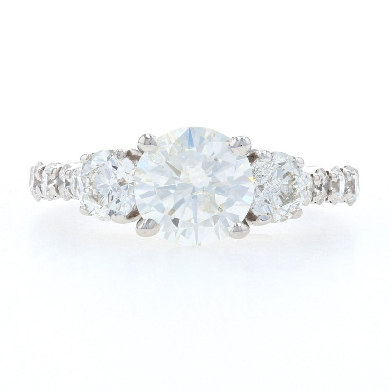 2.22ctw Diamond Engagement Ring White Gold