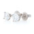 1.06ctw Diamond Earrings White Gold