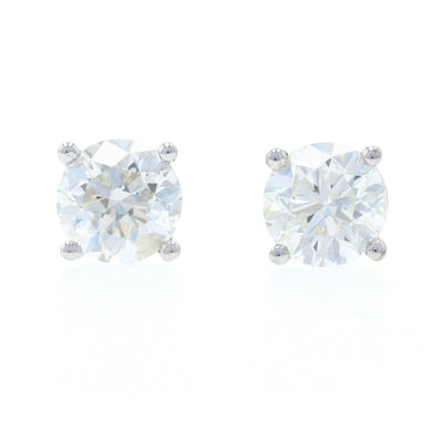 1.04ctw Diamond Earrings White Gold