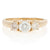 1.24ctw Diamond Engagement Ring Yellow Gold