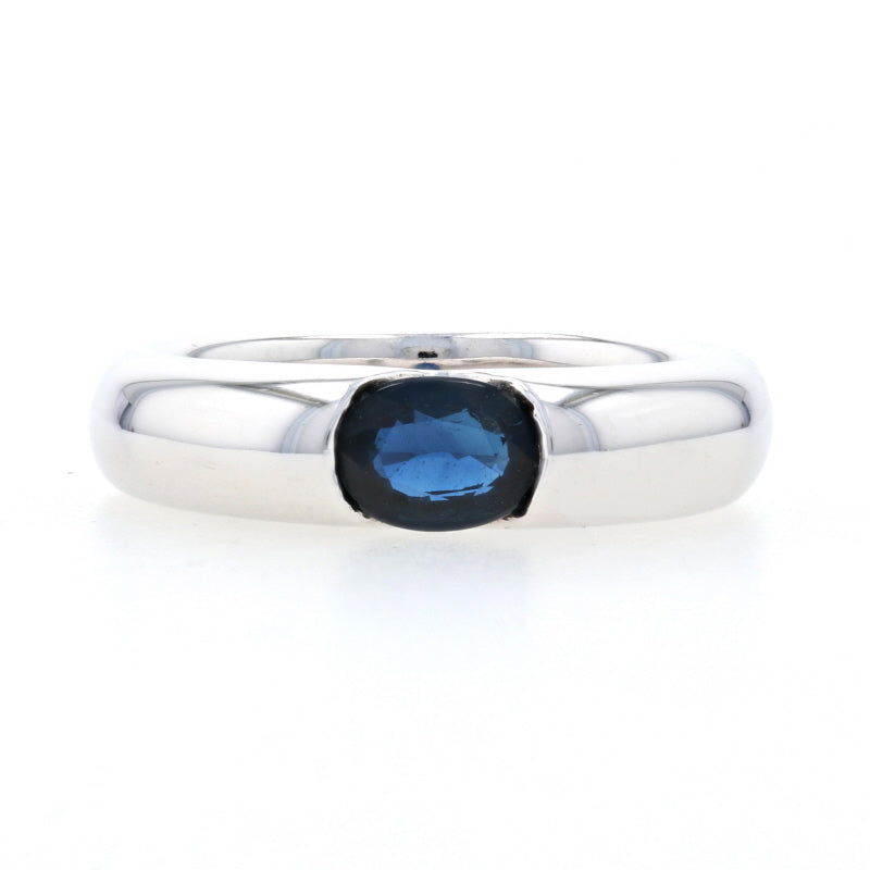 .88ct Sapphire Ring White Gold