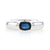 .88ct Sapphire Ring White Gold