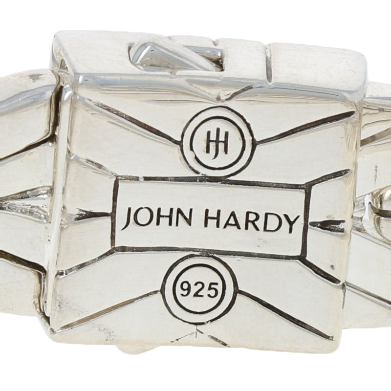 John Hardy Sapphire 11mm Modern Chain Bracelet Sterling Silver