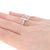 Semi-Mount Emerald Cut Halo Engagement Ring .60ctw