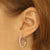 2.04ctw Diamond Earrings White Gold