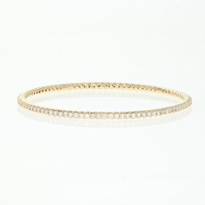 Diamond Bangle Bracelet  2.83ctw