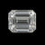 1.36ct Loose Diamond Emerald Cut GIA