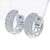 Diamond Hoop Earrings 1.06ctw