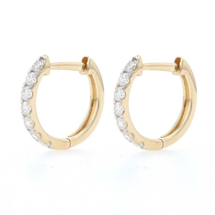 .30ctw Diamond Earrings Yellow Gold