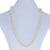 Cultured Pearl Necklace Yellow Gold