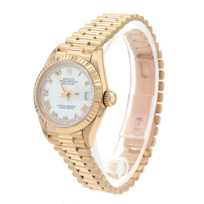 Rolex President Datejust Ladies Wristwatch 69178 Yellow Gold