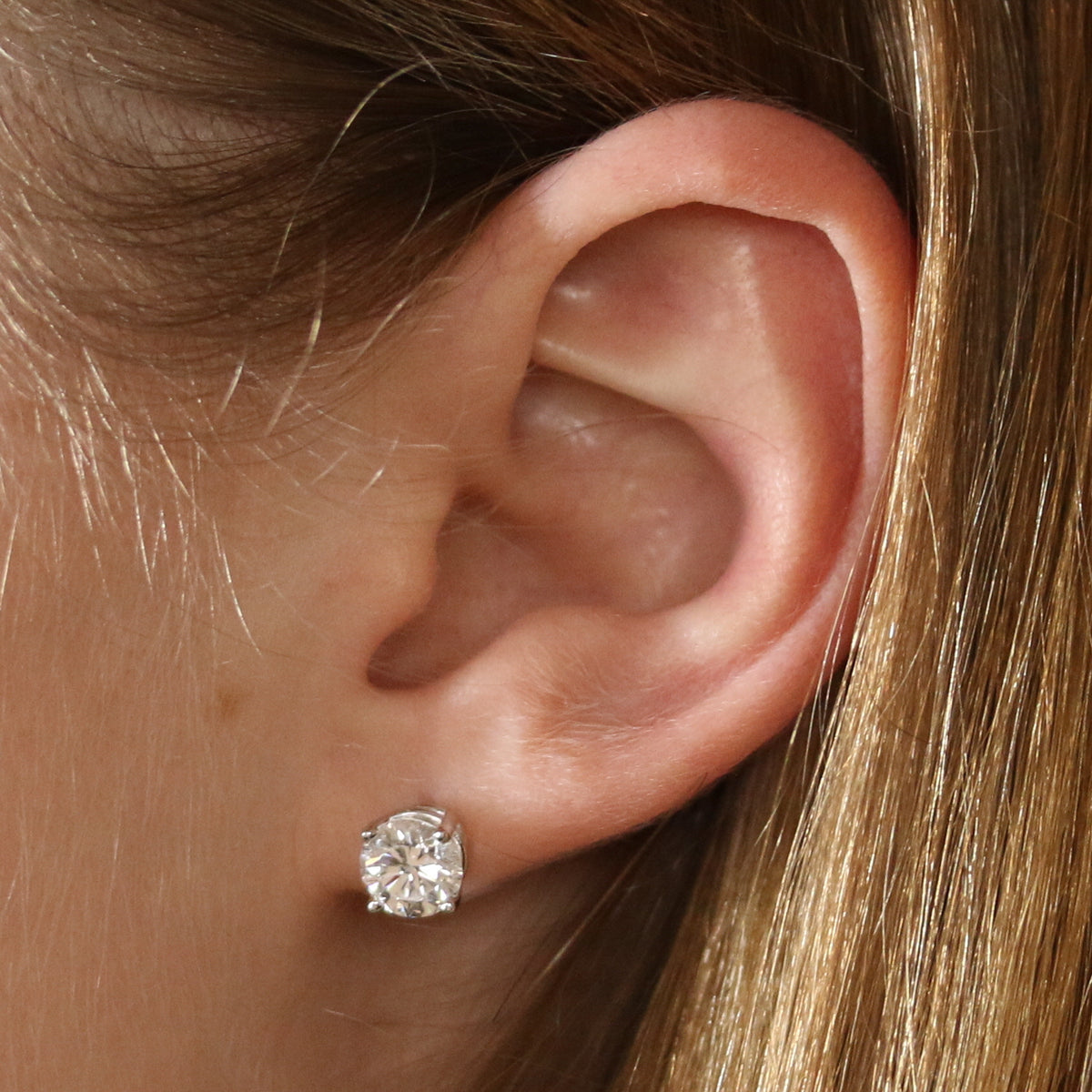 Diamond Earrings 2.03ctw