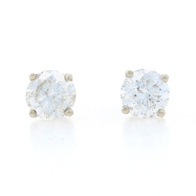 1.40ctw Diamond Earrings White Gold