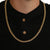Cuban Curb Chain Necklace 26 1/2"