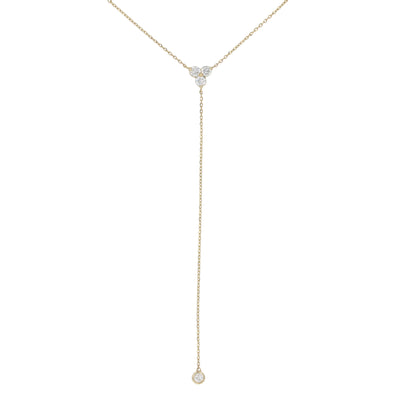 Diamond Lariat Necklace .36ctw