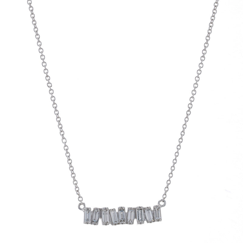 .24ctw Diamond Pendant Necklace White Gold