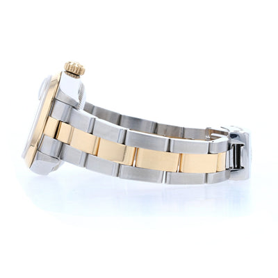 Rolex Datejust Ladies Wristwatch Stainless & 18k Gold Automatic 1-Yr Wnty 69163