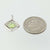 Peridot & Diamond Pendant 1.59ctw