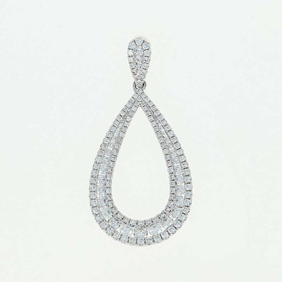 .99ctw Diamond Pendant White Gold