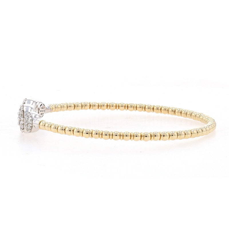 1.15ctw Diamond Bracelet Yellow Gold
