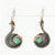 Bora Earrings Turquoise Sterling Silver