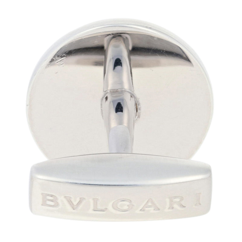 Bulgari Bvlgari Sterling Silver Cufflinks - 925 Men's Italian Designer Gift