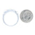 2.37ctw Diamond Ring White Gold