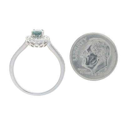 .52ct Alexandrite & Diamond Ring White Gold