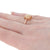 NEW Opal Solitaire Ring - 14k Rose Gold October Gift 7 1/4 Genuine 1.90ctw