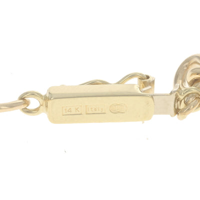 Cable Chain Bracelet Yellow Gold