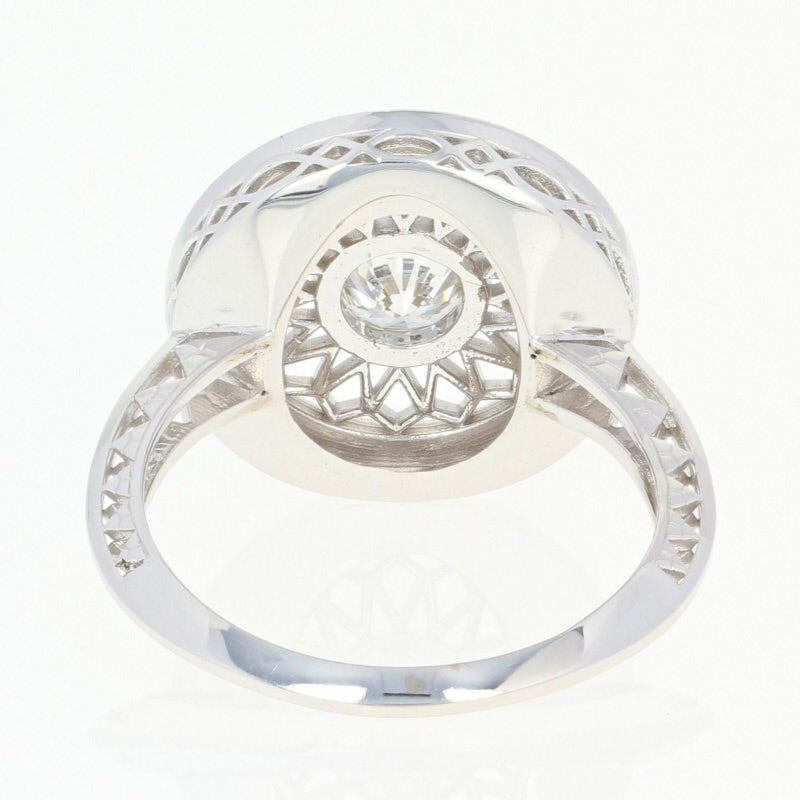 Diamond Halo Ring  .84ctw
